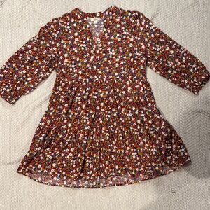 Floral Multicolor Women’s Dress